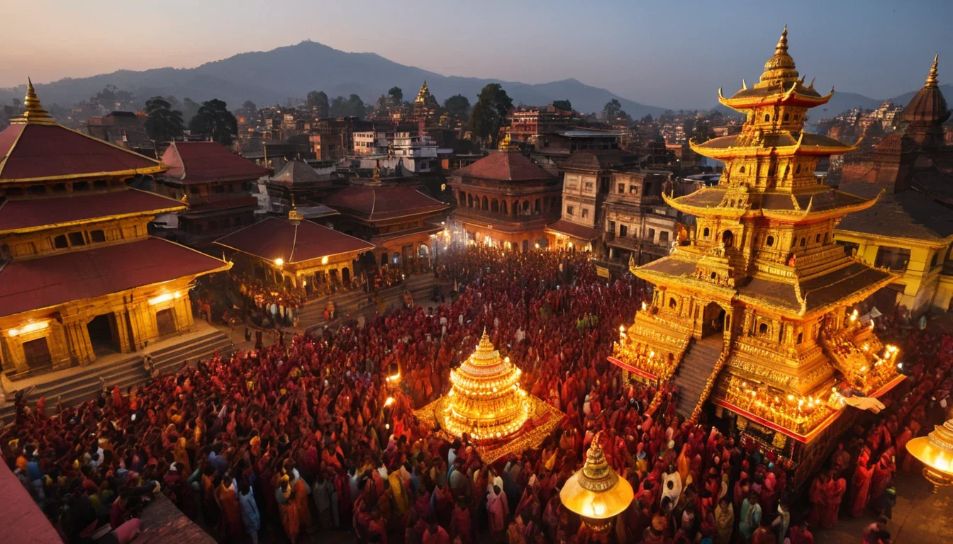 living goddess Kumari in Nepa