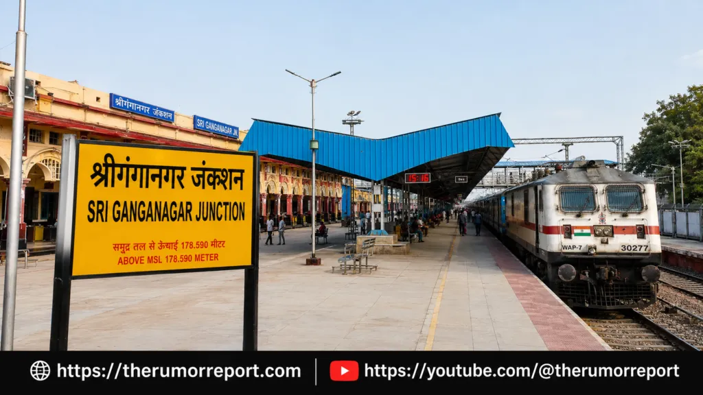 Ganganagar Railway Station 01